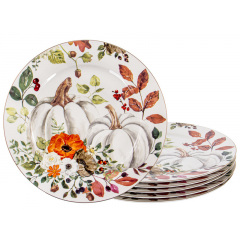 Набір тарілок Lefard Autumn harvest 27 см Різнокольоровий AL262824 Ковель