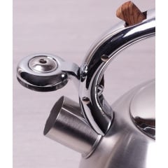 Чайник з нержавіючої сталі зі свистком 2 л Kamille DP91366 Ясногородка