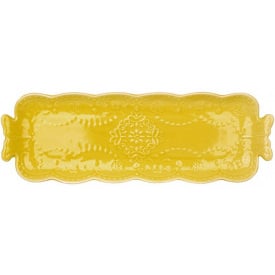 Набір тарілок BonaDi Yellow Butterfly 32х11 см Жовтий 6 шт DP231109