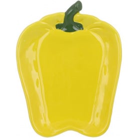 Тарілки BonaDi Ceramic Yellow Pepper 24х18 см Жовтий 2 шт DP231015