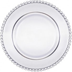 Обідня тарілка BonaDi Kapitoshka 28 см Прозорий DP232965