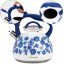 Чайник для плиты Flower field из нержавеющей стали 2,7л white with blue Kamille DP262118 Гуляйполе