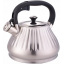 Чайник для плиты Whistling Kettle Marshmallow 3л из нержавеющей стали 3л silver Kamille DP262115 Березно