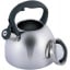 Чайник з нержавіючої сталі зі свистком 2.7 л з сірої ручкою Kamille DP91364 Іршава
