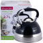Чайник для плиты из нержавеющей стали 2,7л blue Kamille DP262111 Смела