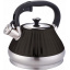 Чайник для плиты Whistling Kettle Marshmallow из нержавеющей стали 3л black Kamille DP262114 Конотоп