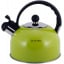 Чайник для плиты Young Leaf из нержавеющей стали 2,5л green Kamille DP262105 Дубно