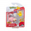 Набор фигурок Pokemon W18 Pikachu Litwick Slowpoke Разноцветный 3 шт KD228130 Братское