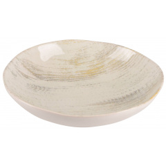 Тарелка суповая Ipec Corso 21 см Бежевый (7111575) Обухов