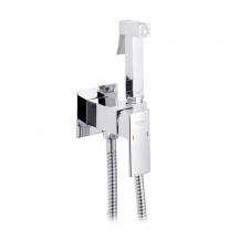 Набір для гігієнічного душу зі змішувачем Kroner KRP Bidet - C083 хром (CV031551)