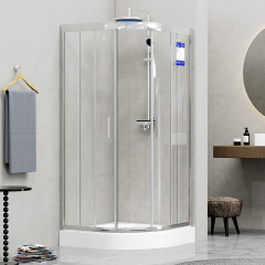 Душевая кабина Britc Lira 80x80 см с поддоном Серебристо-белый Белгород-Днестровский