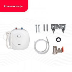 Бойлер OnlyHeat D15-15RM 15 л Білий Київ