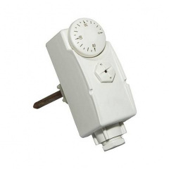 Термостат для систем отопления Karro погружной 1/2 дюйм KR1089 Белый Новомосковск