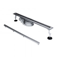 Трап линейный Britc Slim 800 мм с сифоном Серебристый Мелитополь