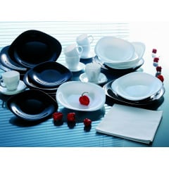 Сервиз столовый LUMINARC CARINE BLACK&WHITE, 30 предметов (6339303) Бородянка