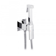 Набір для гігієнічного душу зі змішувачем Kroner KRP Bidet - C083 хром (CV031551) Київ