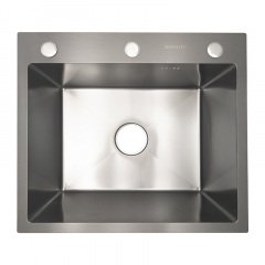 Кухонна мийка Britc HM HS5448 54x48x23 см Сірий Бучач