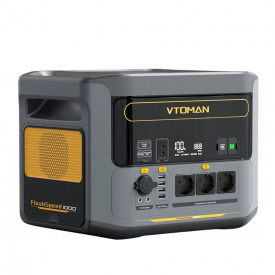 Портативна зарядна станція Vtoman FlashSpeed 1000 PB-85 1000 Вт, 828 Вт/г (DE-FS1000-B)