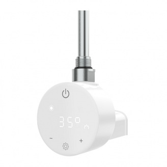 ТЕН для рушникосушки OnlyHeat Ivory White Pro Wi-Fi 0.6 кВт прихований монтаж Білий