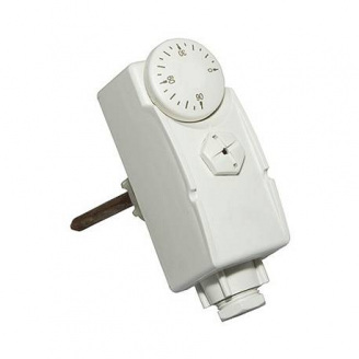 Термостат для систем опалення Karro погружний 1/2 дюйм KR1089 Білий