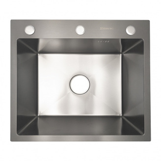 Кухонна мийка Britc HM HS5448 54x48x23 см Сірий