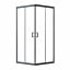 Душова кабіна Britc Orion 90x90 см без піддону Чорний Васильків