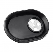 Фланець MTS SHS з прокладкою 11.5х8.4 см Чорно-сріблястий