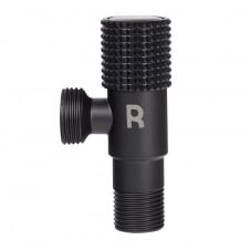 Кран угловой Remi STB 1/2х1/2 дюйм Черный