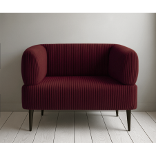 Крісло офісне Tobi Sho Бенно-1 з підлокітниками для офісу, вітальні 1000х720х750 велюр вельвет Lotus 67/BORDO