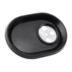 Фланец MTS SHS с прокладкой 11.5х8.4 см Черно-серебристый Надворная