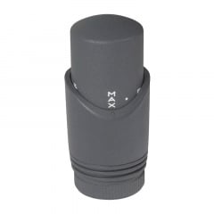 Комплект дизайн кранов с термоголовкой Ideale Duo 1/2x1/2 дюйм Антрацит Александрия