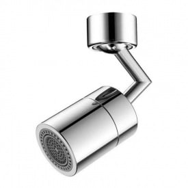 Аэратор поворотный Britc 720 градусов 2 режима DMD 2002 Серебристый