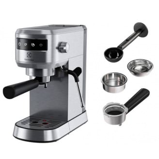 Кавоварка еспресо Electrolux E6EC1-6ST 1 л Сріблястий (6903319)