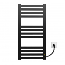 Електрична рушникосушка Kosser Герда 800х400/12 ER таймер чорний (ДГ05ER)