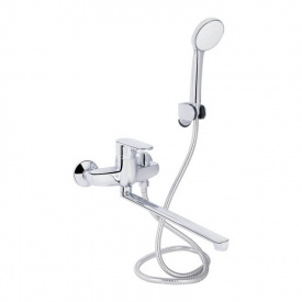 Змішувач для ванни Lidz Tani з душовим гарнітуром Chrome (LDTAN0051CRM44961)