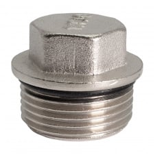 Заглушка нікельована Remi РЗ 3/4 дюйм Сріблястий