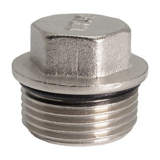 Заглушка нікельована Remi РЗ 3/4 дюйм Сріблястий