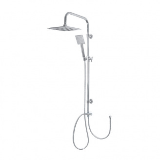 Душова система Britc XY-1218С 100 см Сріблястий