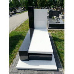 Памятники элитные белые мраморный песчаник вариант 2 Умань