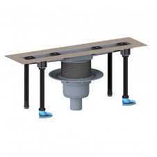 Душовий лоток Hutterer&Lechner HL50FV.0/110 вертикальний з сифоном 1100 мм без решітки