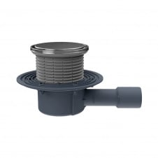 Трап для внутрішніх приміщень Hutterer&Lechner HL510NR горизонтальний, насадка кругла d133/d112мм