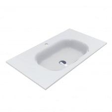 Умивальник Miraggio Lake 900 miramarble, білий глянцевий (8815153)