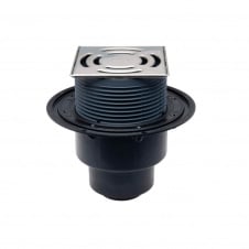 Трап для внутрішніх приміщень Hutterer&Lechner DN 50/75/110, вертикальний (HL3100Pr)