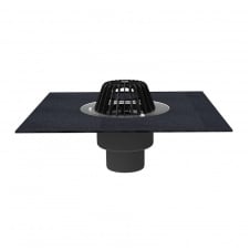 Покрівельна воронка Hutterer&Lechner HL62H/2 DN125 з вертикальним випуском з бітумним полотном