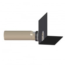 Парапетна воронка Hutterer&Lechner HL68H.0/110 DN110 з полімербітумним фартухом і відвідною трубою з ПП