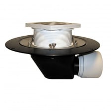 Покрівельна воронка Hutterer&Lechner HL64B DN75/110 горизонтальний випуск із затискним елементом