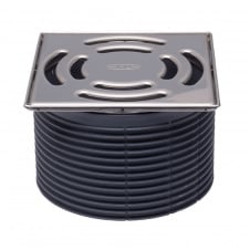 Решітка Hutterer&Lechner HL3910 d146мм нержавіюча сталь з підрамником 145x145мм/138x138мм