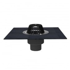 Покрівельна воронка Hutterer&Lechner HL62H/1 DN110 з вертикальним випуском з бітумним полотном