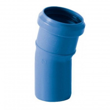 Коліно каналізаційне безшумне Valsir Triplus Ø75x15° (VS0650431)