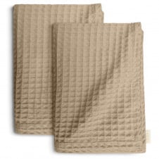 Вафельні рушники COSAS Beige Greek Waffle Бежевий 2 шт